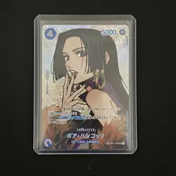 One Piece Card Boa Hancock OP01-078 SP Parallel Japanese illust Sunohara - Image 1