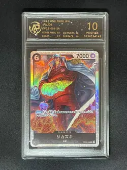 2022 ONE PIECE cards JAP Sakazuki OP02-099 SR RPA 10（SAME AS PSA 10) - Image 1