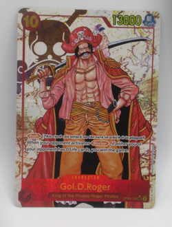 One Piece TCG Gol.D.Roger Gold Roger OP09-118 English Alternate Alt Art SEC - Image 1