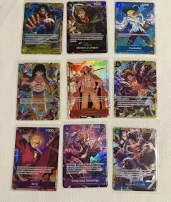 One Piece | Gol.D.roger | OP09-118 | Alt Art (SEC) | NM Lot OP09 OP10 OP11 OP12 - Image 1