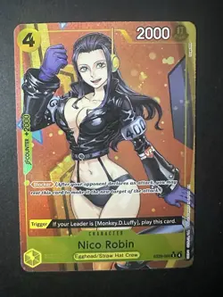 Nico Robin ST29-009 Full Art Alt Starter Deck 29 Egghead One Piece English - Image 1