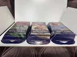 Disney Lorcana: The First Chapter Starter Deck Set of 3 SEALED w/Booster Packs! - Image 3