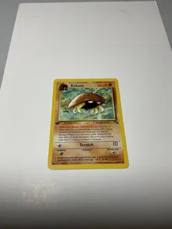 Pokemon TCG Vintage Kabuto #50 1st Edition Fossil 1999 50/62 - Image 1