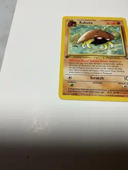 Pokemon TCG Vintage Kabuto #50 1st Edition Fossil 1999 50/62 - Image 2