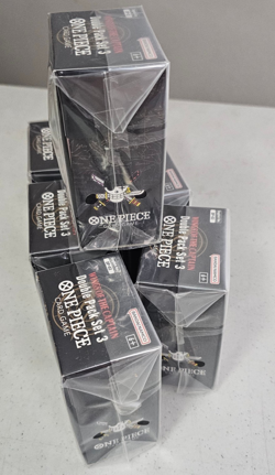 One Piece TCG Wings Of The Captain Factory Sealed Double Pack Set 3 LOT OF 7 - Image 4