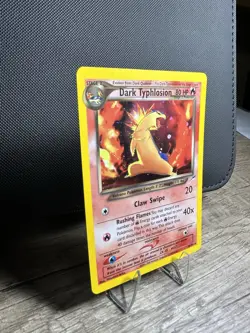 Dark Typhlosion 10/105 Holo Rare Neo Destiny Pokemon TCG Unlimited LP - Image 3