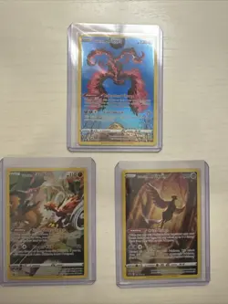 Pokemon Card TCG - Galarian Bird Trio Set Crown Zenith Promos - 3 Card Lot - Image 2