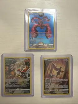 Pokemon Card TCG - Galarian Bird Trio Set Crown Zenith Promos - 3 Card Lot - Image 3