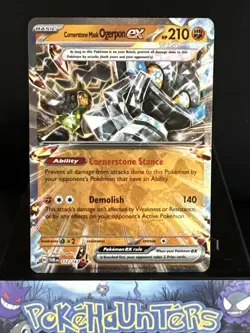 Pokemon Card Cornerstone Mask Ogerpon ex 112/167 Twilight Masquerade Near Mint - Image 1