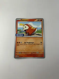 NM - Pokemon Indonesia Fuecoco 193/SV-P Indomilk Kids Promo - Image 1