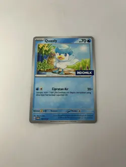 NM - Pokemon 2024 Scarlet & Violet Indomilk Quaxly Indonesia Promo Card 194/SV-P - Image 1