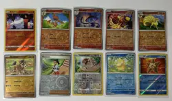 Lot of 10 Pokemon Cards Near Mint Holos - Image 1