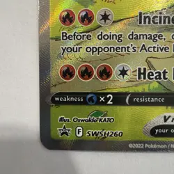 Charizard V SWSH260 SWSH: Sword & Shield Promo Cards Holo - Image 3