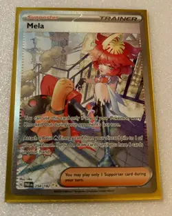 Mela 254/182 Paradox Rift Special Illustration Rare Trainer Pokemon Card *Mint! - Image 1