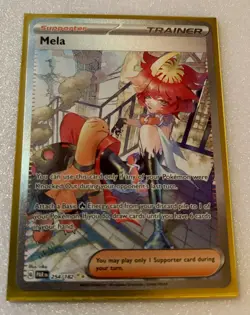 Mela 254/182 Paradox Rift Special Illustration Rare Trainer Pokemon Card *Mint! - Image 2