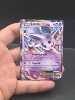 Pokemon Espeon EX Holo Ultra Rare TCG Card 52/122 XY Breakpoint - Image 2