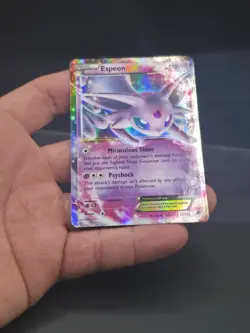 Pokemon Espeon EX Holo Ultra Rare TCG Card 52/122 XY Breakpoint - Image 4