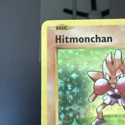 Hitmonchan - 7/102 - Pokemon Base Set Unlimited Holo Rare Card NM - Image 2