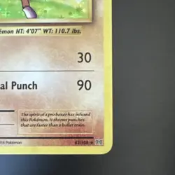 Hitmonchan - 7/102 - Pokemon Base Set Unlimited Holo Rare Card NM - Image 4
