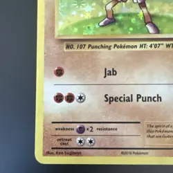 Hitmonchan - 7/102 - Pokemon Base Set Unlimited Holo Rare Card NM - Image 5
