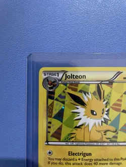 Jolteon BW91 Black Star Promo Holo Black & White Pokemon Card LP - Image 2