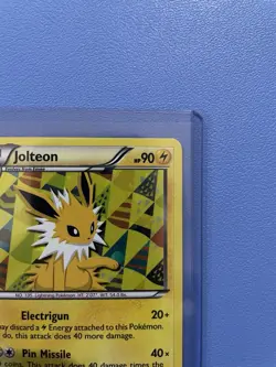Jolteon BW91 Black Star Promo Holo Black & White Pokemon Card LP - Image 3