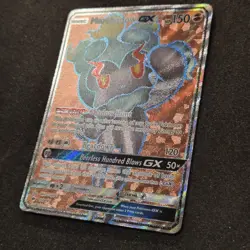 Marshadow GX 137/147 Burning Shadows Full Art Ultra Rare Holo Pokemon Card - Image 2