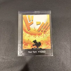 Portgas D Ace One Piece Foil Don Card Promo Sealed Devil Fruit Collection Vol 2 - Image 1