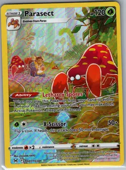 Parasect TG01/TG30 SWSH11: Lost Origin Trainer Gallery - Pokemon Card - NM - Image 1