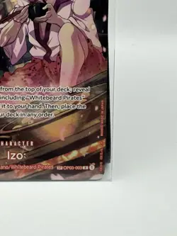 Izo OP03-003 SP Alternate Art One Piece Card English - Image 5