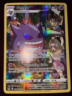 Pokemon TCG Gengar TG06/TG30 Swsh11: Lost Origin Trainer Gallery Holo Card NM - Image 1