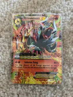 pokemon Mega Houndoom EX 22/162 XY Breakthrough - Image 1