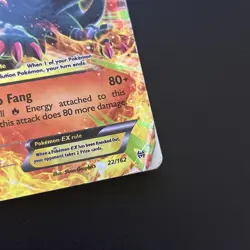 Pokemon TCG M Houndoom EX Ultra Rare Card 22/162 XY Breakthrough HP Damaged - Image 3