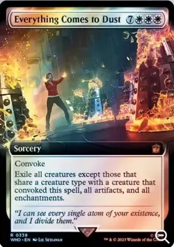 MTG - Everything Comes to Dust (Extended Art) [Doctor Who] - Image 1