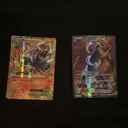 Pokemon TCG M Houndoom EX Ultra Rare Card 22/162 and 153/162 XY Breakthrough - Image 2