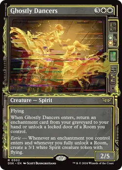 Ghostly Dancers (Showcase) - Rare - Regular - Duskmourn - 302 - Image 1