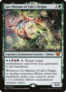 Go-Shintai of Life's Origi - Kamigawa: Neon Dynasty Commander - NM - MTG - Image 1