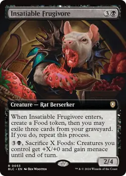 MTG - BLC - Insatiable Frugivore (Extended Art) - Reg - Image 1