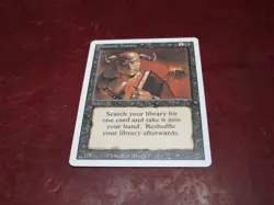 Magic the Gathering: MTG: Revised: Demonic Tutor a - Image 1