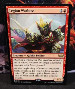 magic the gathering - Legion Warboss - Creature - Goblin Soldier - Rare - Image 1