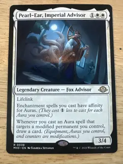 Pearl-Ear, Imperial Advisor Modern Horizons 3 Regular Magic The Gathering Mtg - Image 1