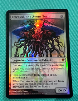 Emrakul, the Aeons Torn - Rise of the Eldrazi - Promo Foil - Magic the Gathering - Image 2
