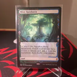 MTG Misty Rainforest Zendikar Rising Expedition 010/030 - Image 1