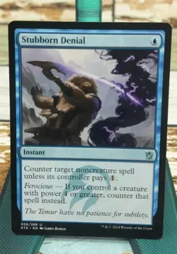 #56 Stubborn Denial Khan's Of Tarkir LP - Image 1