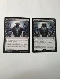 2x Diabolic Intent - The Brother's War - Near Mint - MTG - Image 1