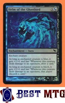 Magic The Gathering MTG Helm of the Ghastlord 166 Foil #A Shadowmoor - Image 1