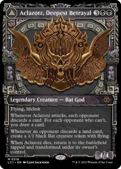 Aclazotz, Deepest Betrayal - SHOWCASE NM (MTG Lost Caverns of Ixalan 316) - Image 1