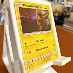 Detective Pikachu Pokemon TCG Detective Pikachu SM190 Promo Holo Card NM - Image 4