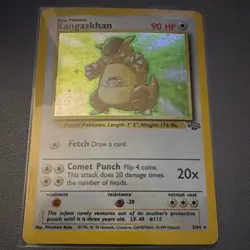 Pokemon TCG Kangaskhan Jungle Holo Rare 5/64 Unlimited English Card - Image 1
