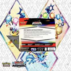 Pokemon TCG Prismatic Evolutions Tech Sticker Collection Blister Set of 3 Sealed - Image 5